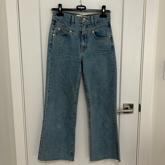 SLVRLAKE Grace Crop Double Yoke - Fool for Love sz 25 - Picture 5 of 6